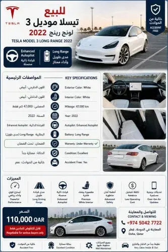 Tesla Model 3 2022