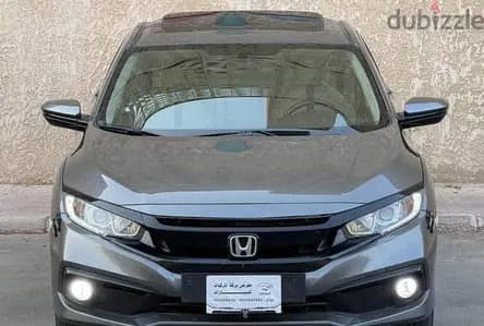 Used 2021 Honda Civic LX Silver Color for sale - 318937 | Syarah
