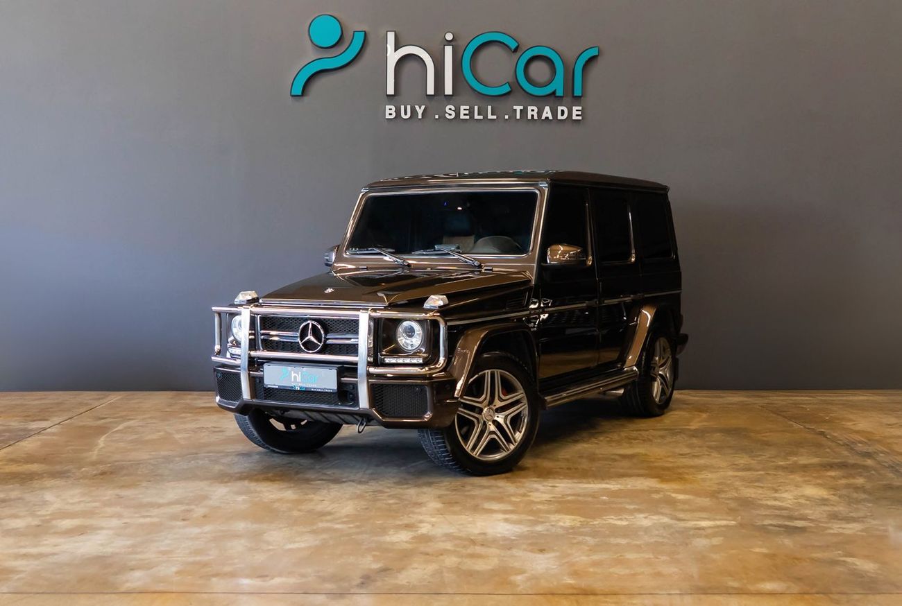 Mercedes-Benz G Class AMG 63 2015 — DubiCars